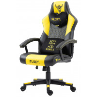 Кресло геймерское FLOKY Huginn Yellow SP черный/желтый купить в Минске