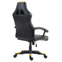 Кресло геймерское FLOKY Huginn Yellow SP черный/желтый купить в Минске