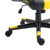 Кресло геймерское FLOKY Huginn Yellow SP черный/желтый купить в Минске