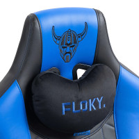 Кресло геймерское FLOKY Huginn Blue черный/синий купить в Минске
