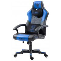 Кресло геймерское FLOKY Huginn Blue черный/синий купить в Минске