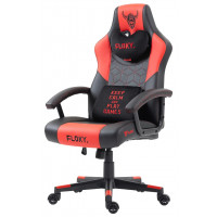 Кресло геймерское FLOKY Huginn Red черный/красный купить в Минске