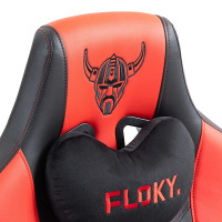 Кресло геймерское FLOKY Huginn Red черный/красный купить в Минске