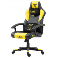 Кресло геймерское FLOKY Huginn Yellow черный/желтый купить в Минске