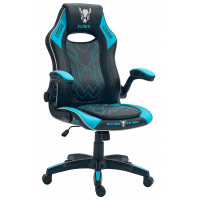 Кресло геймерское FLOKY NEXUS Aqua-Black черный/голубой