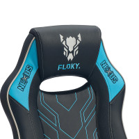 Кресло геймерское FLOKY NEXUS Aqua-Black черный/голубой купить в Минске Кресло геймерское FLOKY NEXUS Aqua-Black черный/голубой купить в Минске