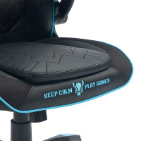 Кресло геймерское FLOKY NEXUS Black-Blue V1 черный/синий купить в Минске