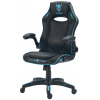 Кресло геймерское FLOKY NEXUS Black-Blue V1 черный/синий купить в Минске