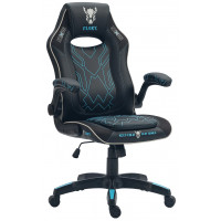Кресло геймерское FLOKY NEXUS Black-Blue V2 черный/синий
