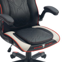 Кресло геймерское FLOKY NEXUS Black-Grey V1 черный/серый/красный купить в Минске