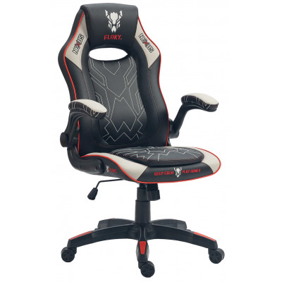 Кресло геймерское FLOKY NEXUS Black-Grey V2 черный/серый/красный Кресло геймерское FLOKY NEXUS Black-Grey V2 черный/серый/красный