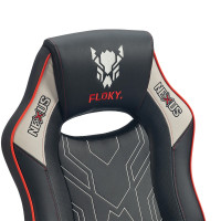 Кресло геймерское FLOKY NEXUS Black-Grey V2 черный/серый/красный купить в Минске