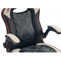 Кресло геймерское FLOKY NEXUS Black-Grey V2 черный/серый/красный купить в Минске