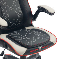 Кресло геймерское FLOKY NEXUS Black-Grey V2 черный/серый/красный купить в Минске
