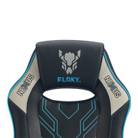 Кресло геймерское FLOKY NEXUS Black-Grey V3 черный/серый/синий купить в Минске