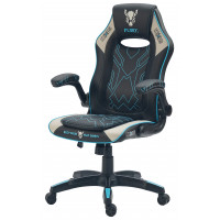 Кресло геймерское FLOKY NEXUS Black-Grey V3 черный/серый/синий купить в Минске
