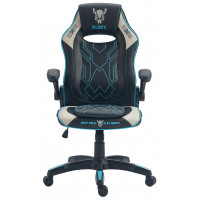 Кресло геймерское FLOKY NEXUS Black-Grey V3 черный/серый/синий купить в Минске