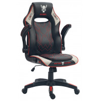 Кресло геймерское FLOKY NEXUS Grey-Red черный/серый/красный купить в Минске