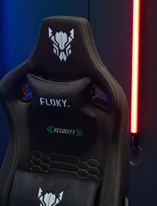 Кресло геймерское FLOKY Velocity Black черный купить в Минске
