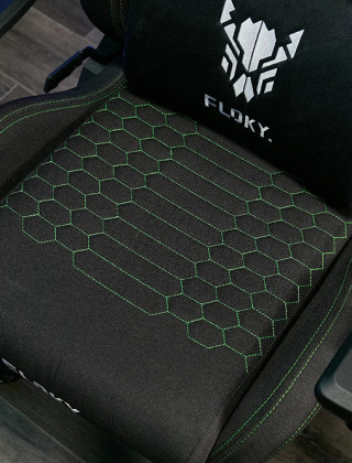 Кресло геймерское FLOKY Velocity Black черный купить в Минске