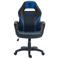 Кресло геймерское FLOKY VIBE Blue-Black черный/синий купить в Минске