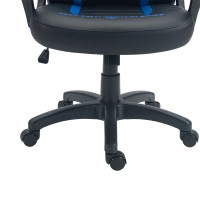 Кресло геймерское FLOKY VIBE Blue-Black черный/синий купить в Минске