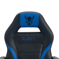 Кресло геймерское FLOKY VIBE Blue-Black черный/синий купить в Минске
