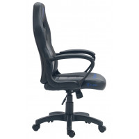 Кресло геймерское FLOKY VIBE Suede-Black черный/синий купить в Минске