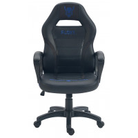 Кресло геймерское FLOKY VIBE Suede-Black черный/синий купить в Минске