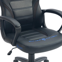 Кресло геймерское FLOKY VIBE Suede-Black черный/синий купить в Минске