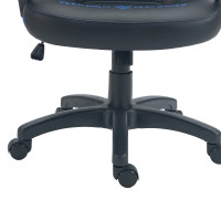 Кресло геймерское FLOKY VIBE Suede-Black черный/синий купить в Минске