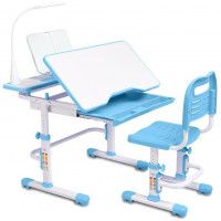 Комплект FunDesk CUBBY Botero Набор парта и стул со светильником купить в Минске