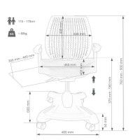 Кресло ортопедическое для детей FunDesk Contento купить в Минске