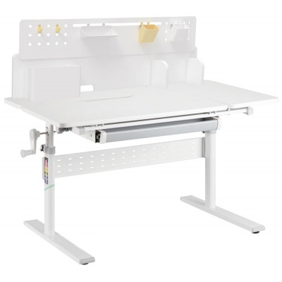 Комплект ученический Smart 100 Plus (парта E603, полка Wooden Space mini, накладка E511) Комплект ученический Smart 100 Plus (парта E603, полка Wooden Space mini, накладка E511)