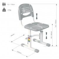 Детский растущий стул FUNDESK SST3 купить в Минске Детский растущий стул FUNDESK SST3 купить в Минске