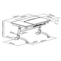Детская парта FunDesk Amare купить в Минске