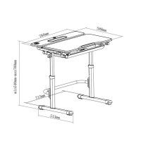 Детская растущая парта Cubby Freesia купить в Минске Детская растущая парта Cubby Freesia купить в Минске