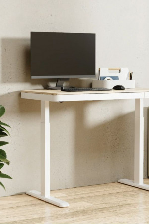Живые фото Стол с регулируемой высотой Ergosmart Charged Desk 118*60 см