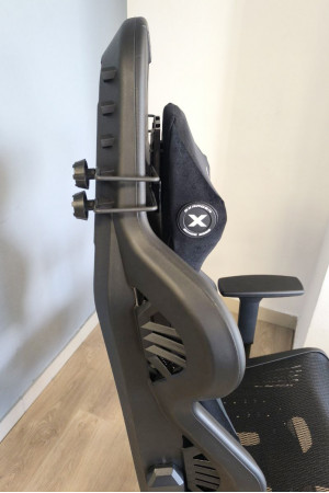 Живые фото Кресло DXRacer AIR/D7100/N черный