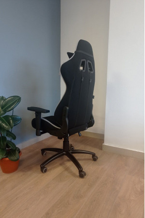 Живые фото Кресло Everprof Lotus S4 серый/черный