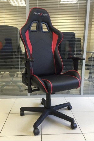 Живые фото Кресло DXRacer OH/FE08/NR