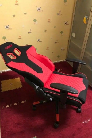 Живые фото Кресло DXRacer EC/OK01/NR