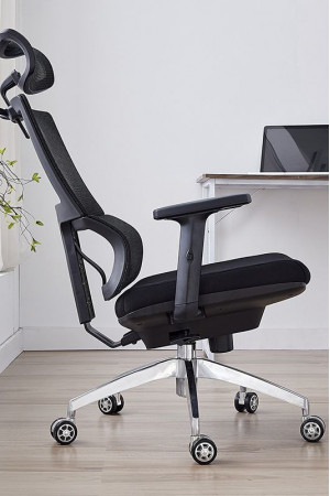 Живые фото Кресло Evolution Model T черный