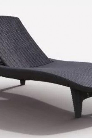 Живые фото Шезлонг Pacific Lounger (Пацифик) коричневый