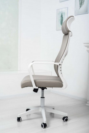 Живые фото Кресло Calviano Air Grey-Beige