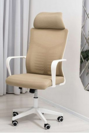 Живые фото Кресло Calviano Air Grey-Beige