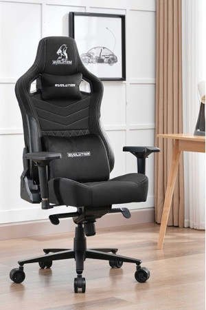 Живые фото Кресло EVOLUTION NOMAD Black/White