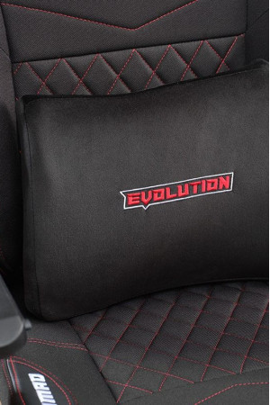 Живые фото Кресло EVOLUTION NOMAD Black/Red 
