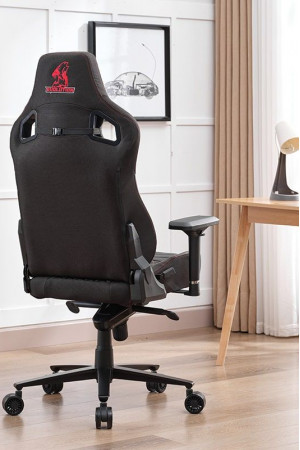 Живые фото Кресло EVOLUTION NOMAD Black/Red 