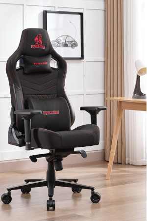 Живые фото Кресло EVOLUTION NOMAD Black/Red 